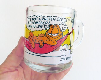 Mug Garfield McDonalds 1978 : dessin animé de Jim Davis à collectionner
