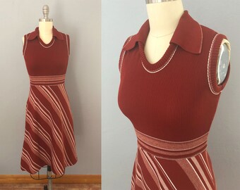 cream midi sweater dress