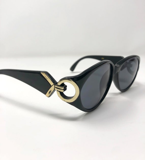 1980s retro black sunglasses | rockabilly classic… - image 8