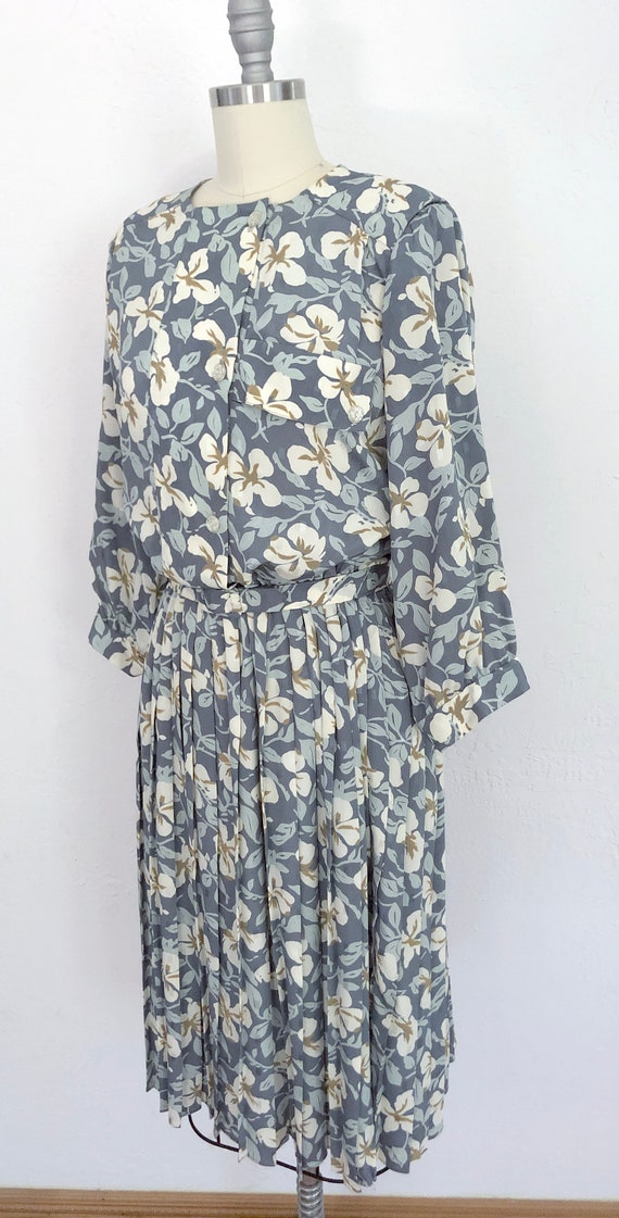 1970s floral day dress | medium | victorian dress… - image 3