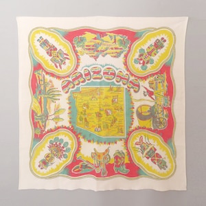 Nappe de carte souvenir des années 50 Arizona Grand Canyon | Nappe à collectionner Cadeau amoureux de l'Arizona pour maman cadeau pour elle cadeau pour grand-mère