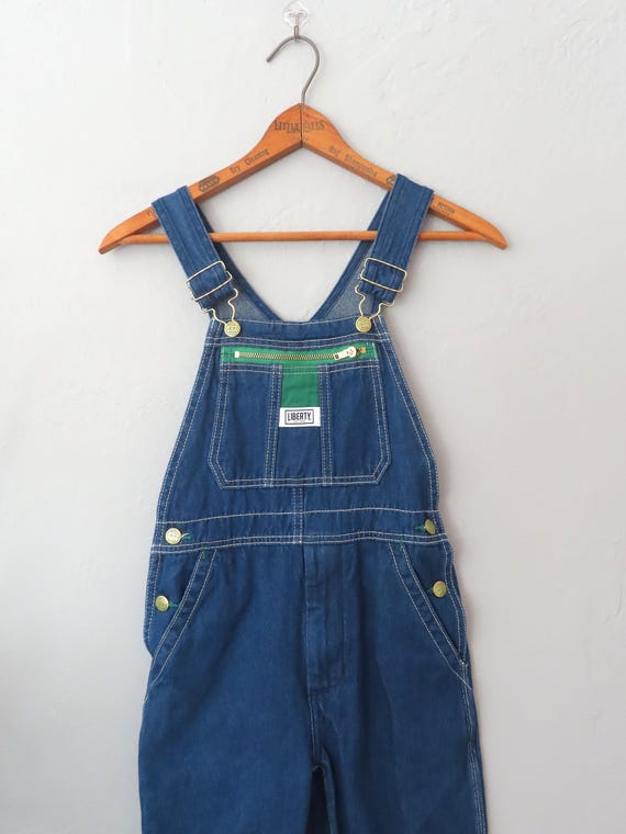 Vintage Liberty Denim Overalls: 1990s Youth Carpenter Overalls