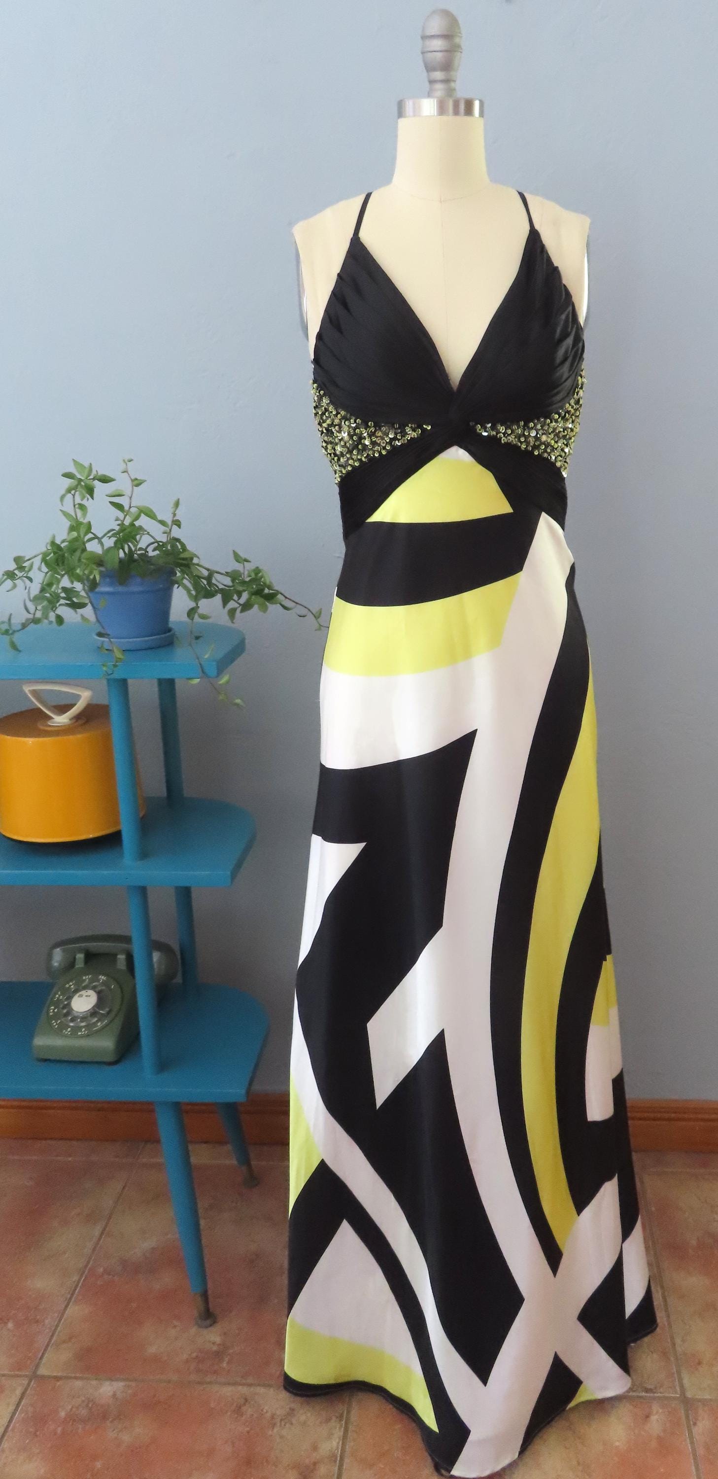 2000s Prom Dress Zebra Print - Etsy Canada