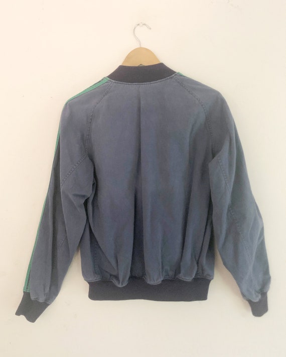 1960s mens zip up windbreaker bomber jacket | lar… - image 8