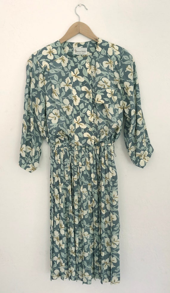 1970s floral day dress | medium | victorian dress… - image 6