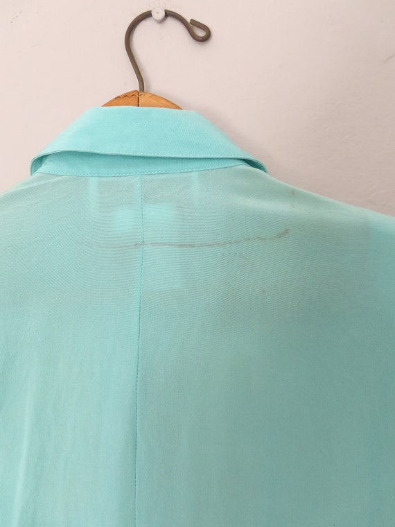 vintage 1990s Diane Gilman silk beaded sequin blo… - image 7