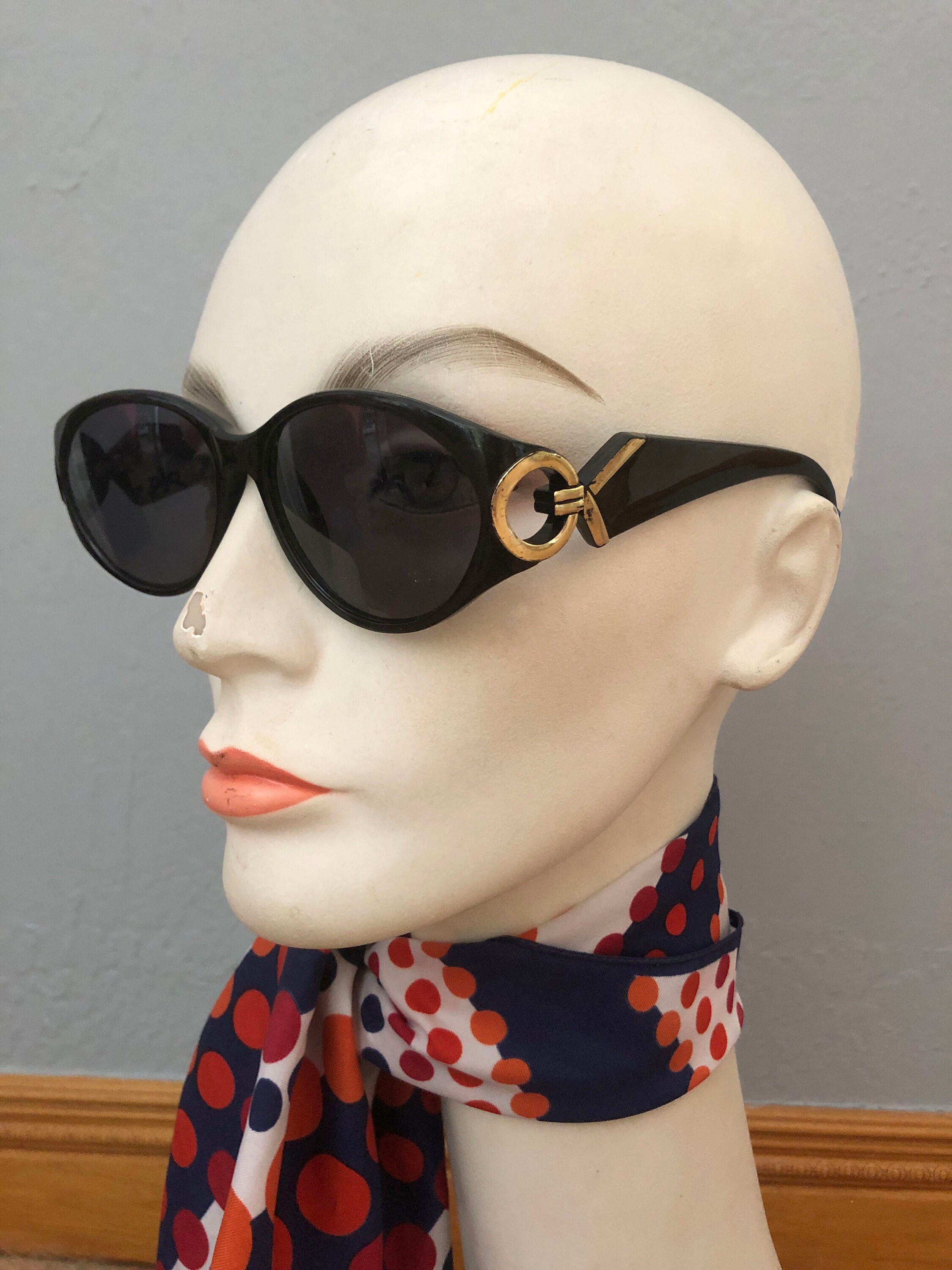 1980s Retro Black Sunglasses | Rockabilly Classic Mod Devo New