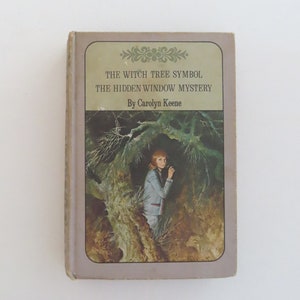 1972 The Witch Tree Symbol The Hidden Window Mystery by Carolyn Keene | Nancy Drew Mystery Stories