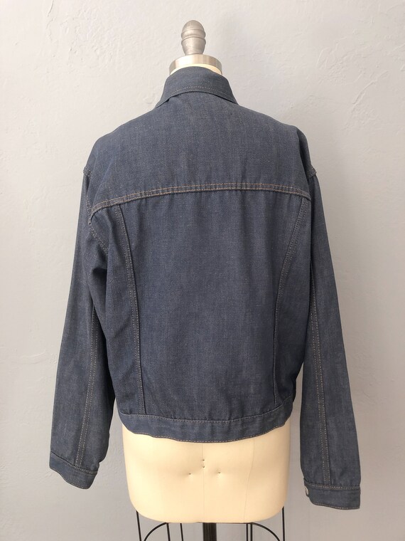 1960s dark denim jacket Ranchcraft JCPenney | med… - image 6