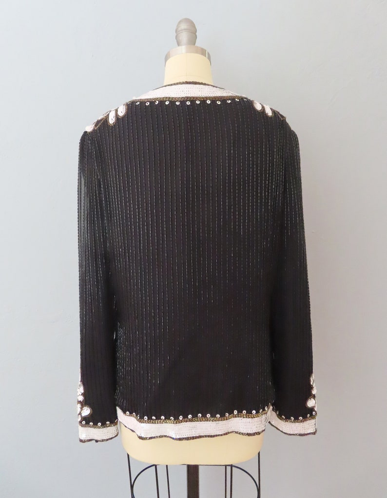 Vintage 90’s sequin cardigan top