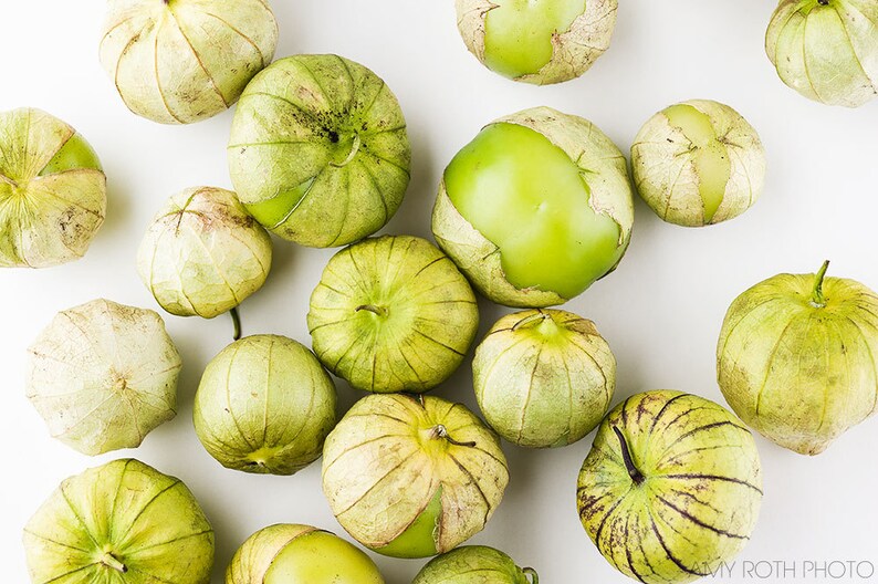 Tomatillos Food Photography Vegetable Fruit Photography Etsy