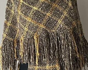 Handwoven Shawl - Gold Dust