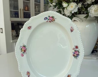 Royal Worcester Lavinia Blackberry Plate | Vintage Fine Bone China