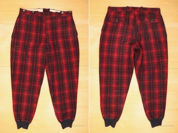vintage woolrich hunting pants