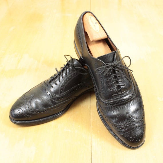 allen edmonds black wingtip