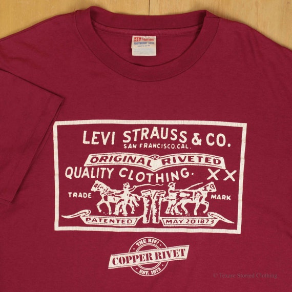 Levi strauss t shirt vintage Clearance