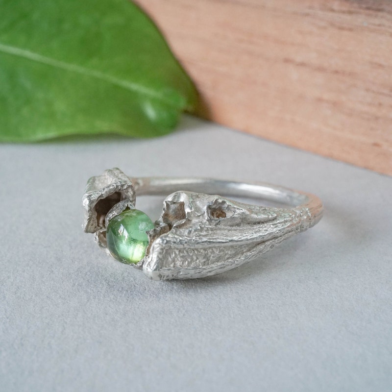 Rustic Silver Ring - Etsy