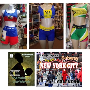Flag Designed Crop Top & Shorts Sets (5 Styles) + PhotoNovels