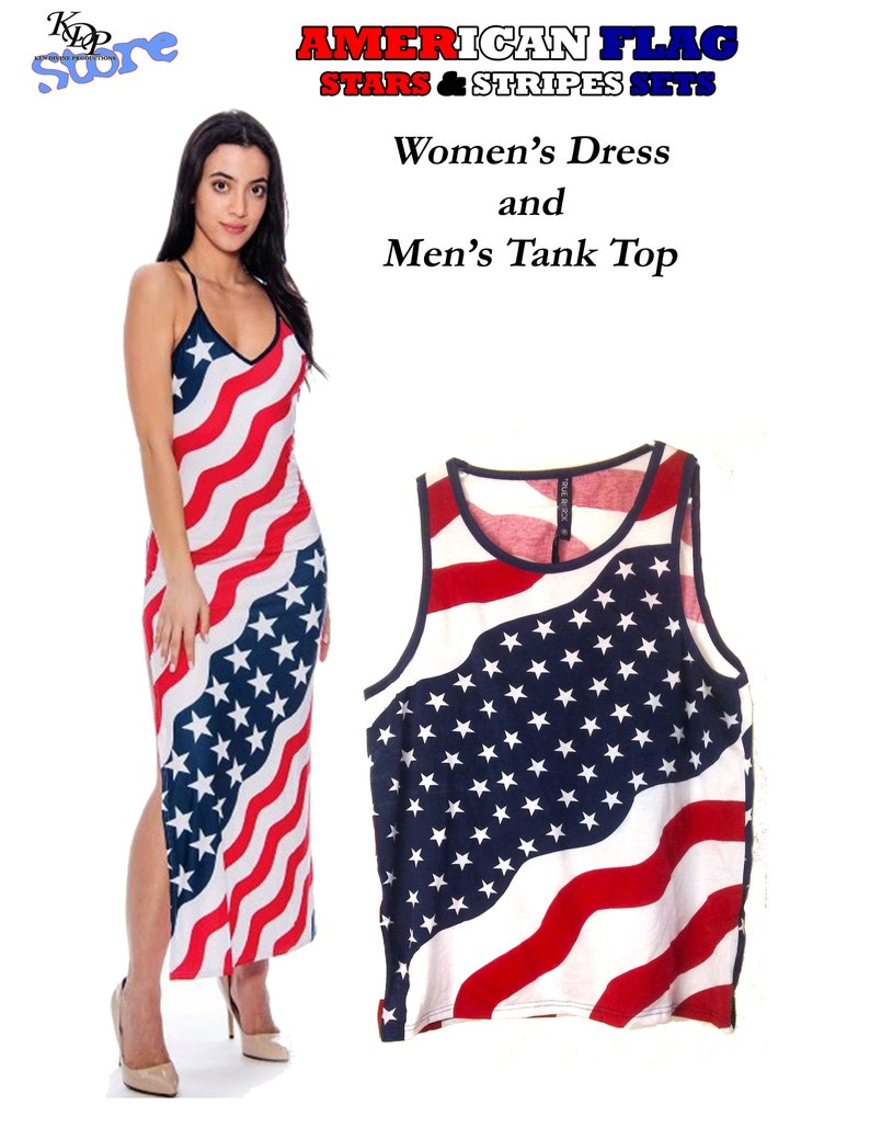 American Flag Dress and Shirt wPhotoNovels