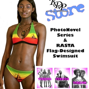 RASTA Flag-Designed Swimsuit + Photonovel