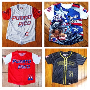 Puerto Rico-Designed Fashion for Kids - Baseball Jersey (6 Styles)
