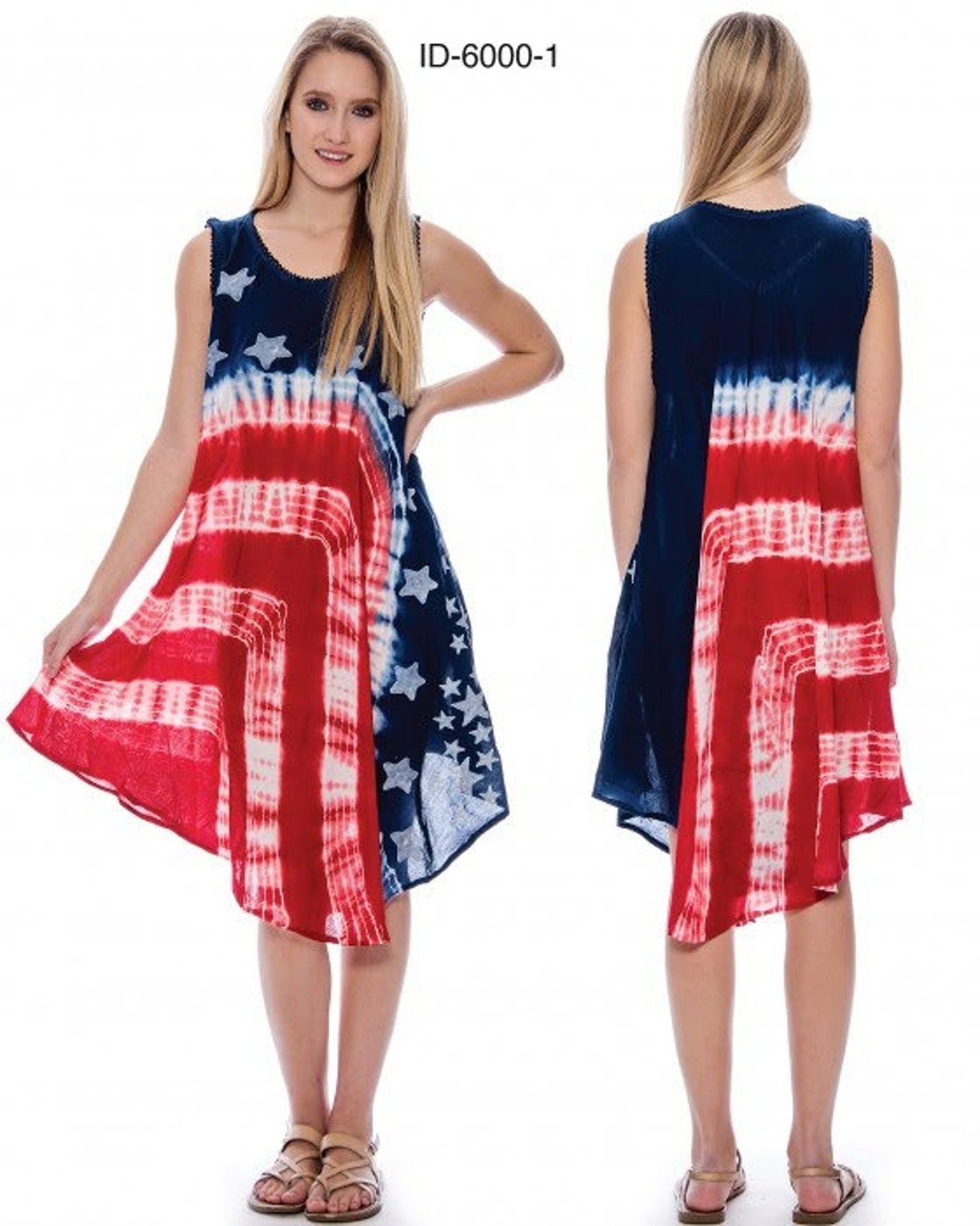 American Flag Dress 5 STYLES PhotoNovel | Etsy