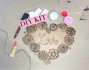 DIY Love Kit with paint