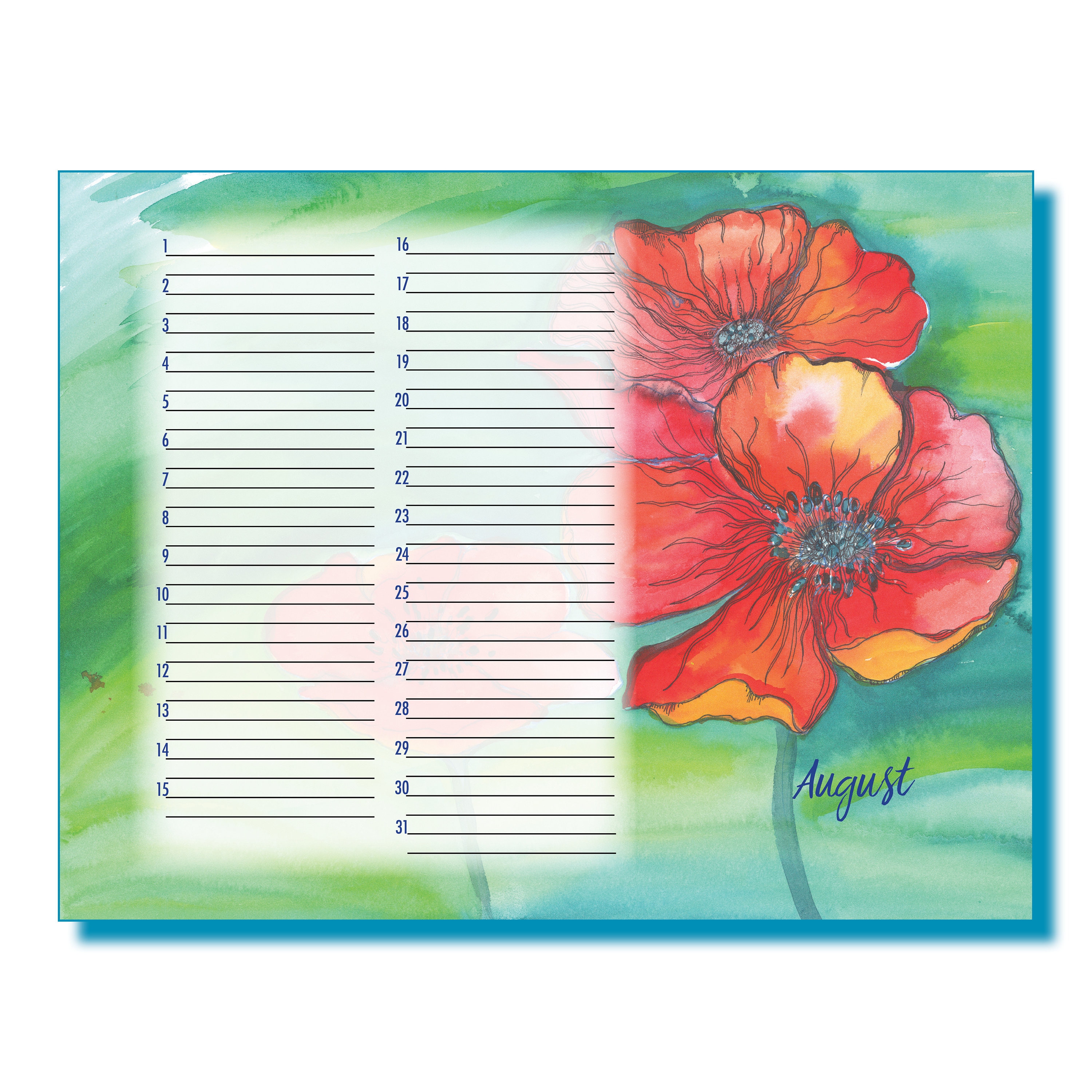 Familie Geschenk ewigen Kalender Geburtstagskalender  Etsy