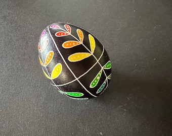 Rainbow Geometric Pysanka