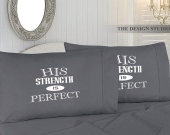 Scripture pillowcase | Etsy Love Bible Verse Pillow Cases