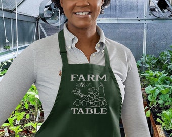 Farm to Table Gartenschürze: SoilRelease Baumwollköper