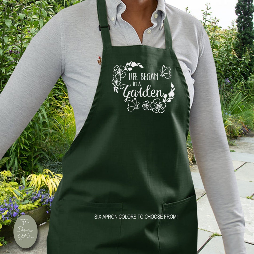 Garden Apron, Personalized Gardening Gift, Perfect for a Mother's Day ...