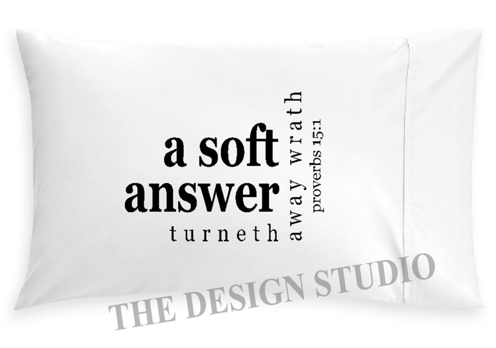 Scripture Pillowcase With Healing Words of Wisdom. Etsy