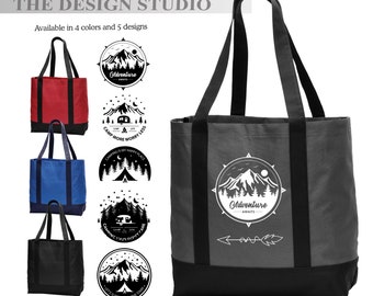 Camping Tote Bag: 600 Denier Polyester, Over-the-Shoulder Handles