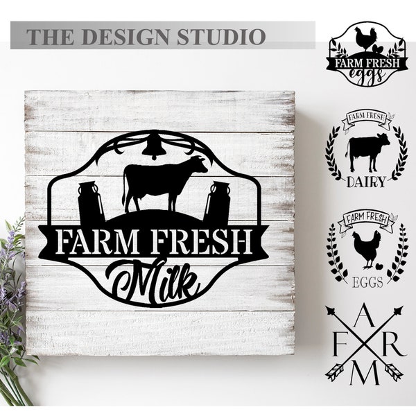 Farm Decals, Fresh Produce, Farm House Chic Decor, Removable Stickers, Walls That Talk, Wall Art, Gift for Her,