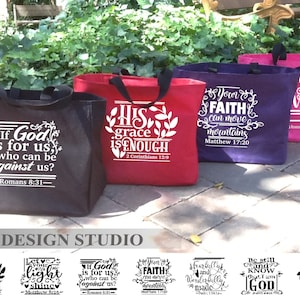 Sac fourre-tout avec écriture sainte, sacoche pour professeur, cadeaux religieux, cadeaux pour maman, cartable personnalisé, sac bible, cadeaux religieux, foi, cartable, sac butin