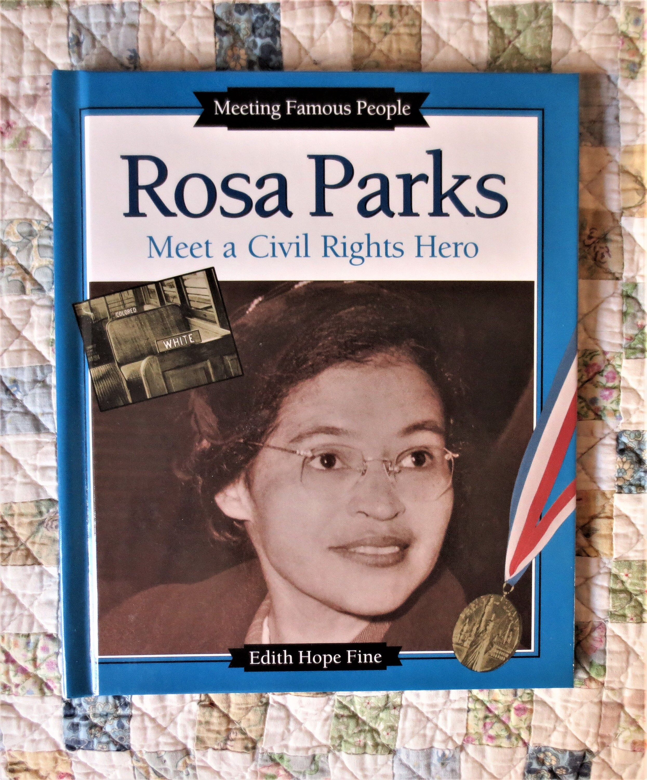 Meeting Famous People, Rosa Parks, Meet A Civil Rights Hero, Author Edith  Hope Fine, Enslow Publishers, Inc., Children's Books - Etsy
