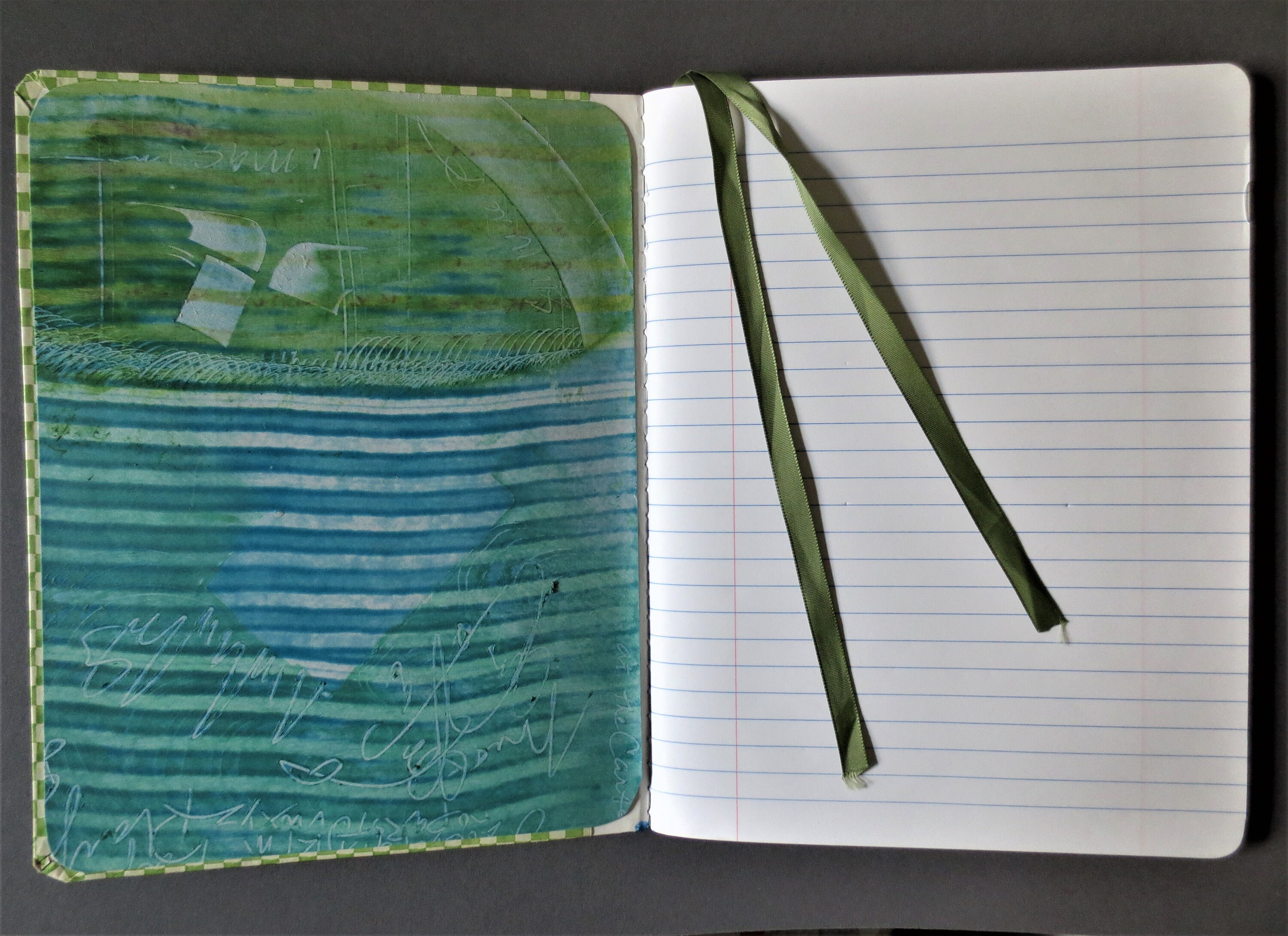 Art Journal Notebook Art Ruled Notebook Art Journal Art Etsy