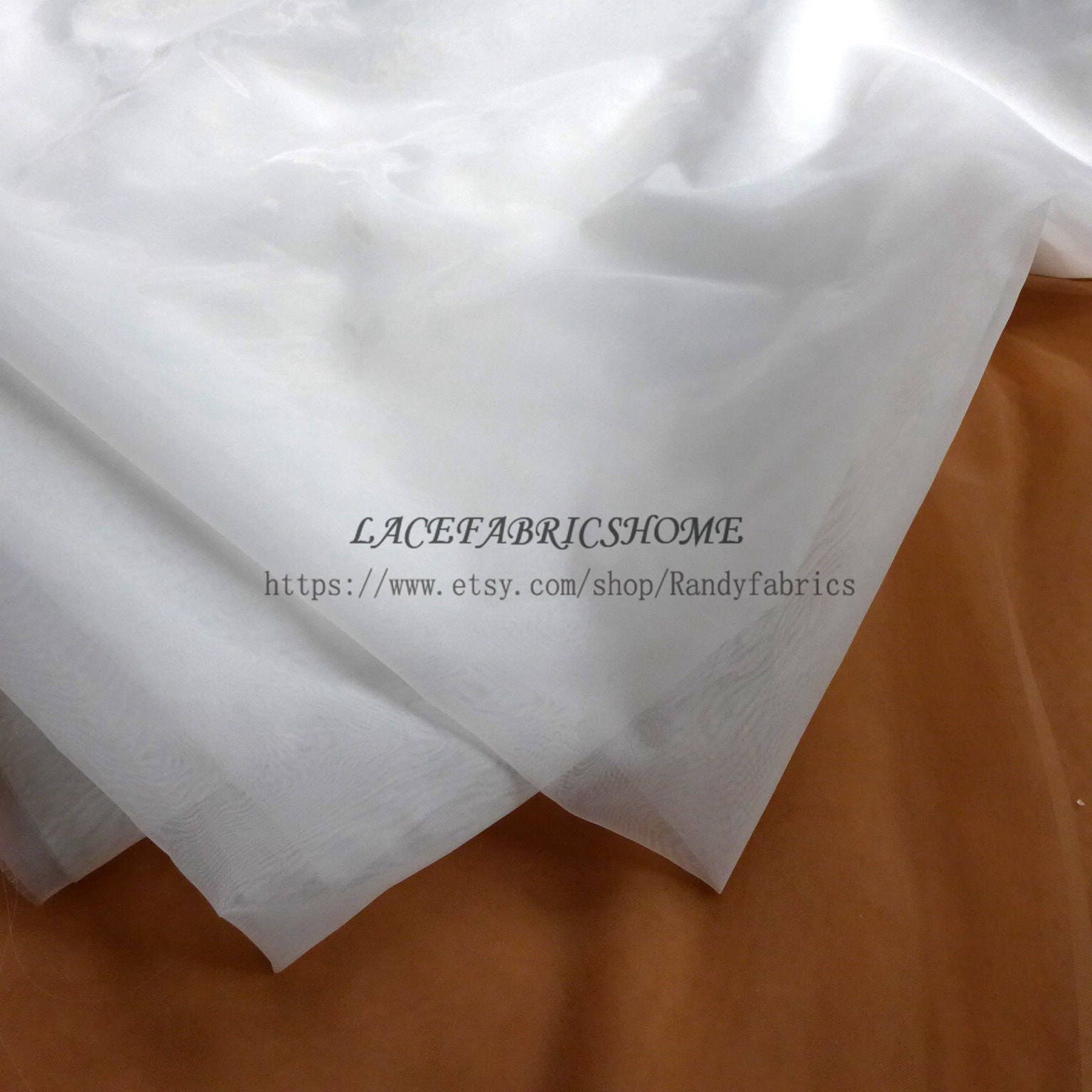 Translucent off White Organza Dress/bridal Lining Backgroun - Etsy