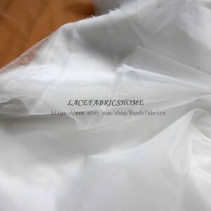 Translucent off White Organza Dress/bridal Lining Backgroun 150cm Width ...