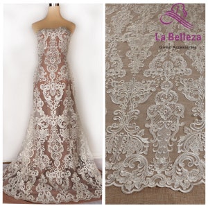 Popular Gown Lace Fabric, Gold, off White,black Wine Cord Lace Fabric ...