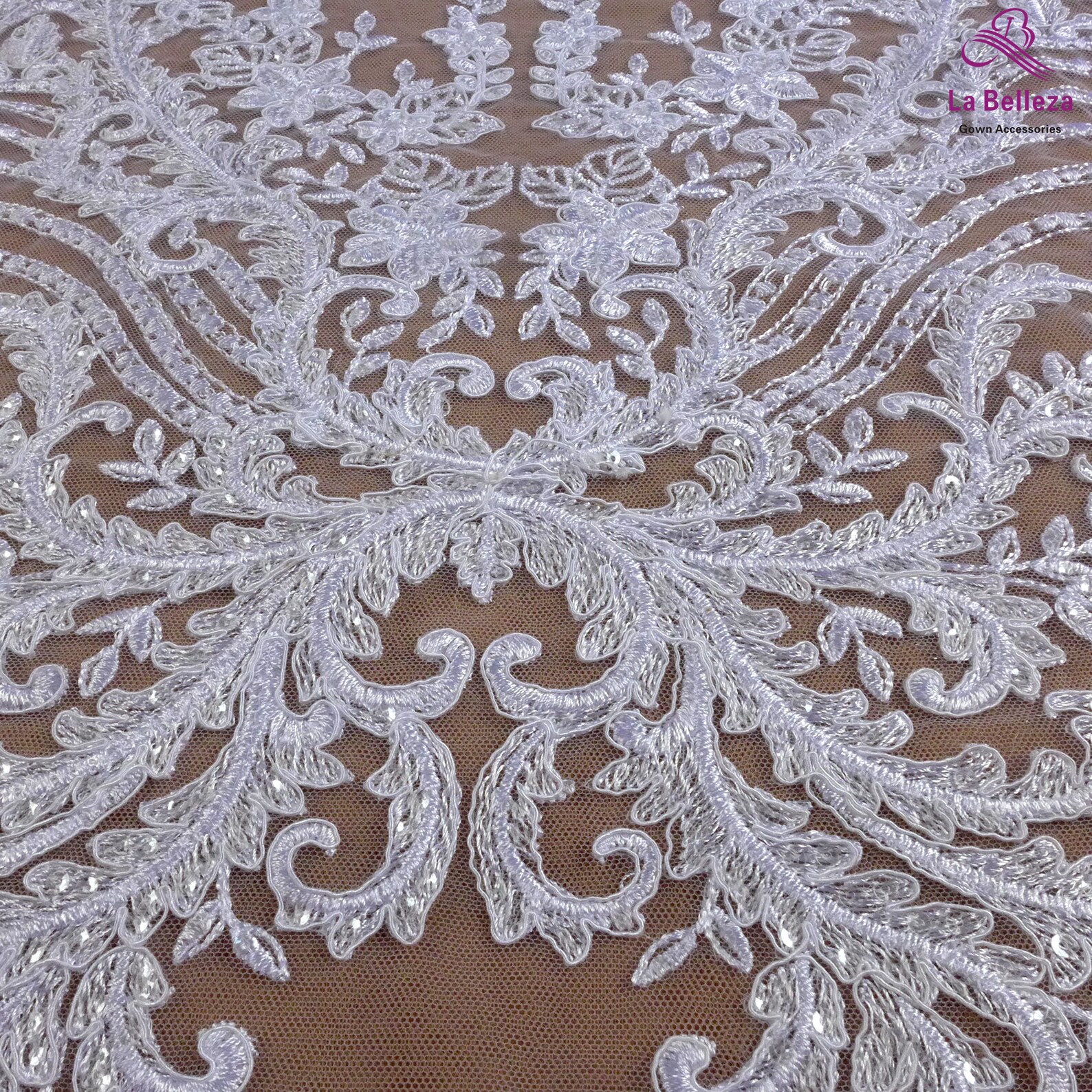 white cord lace gown styles 2021