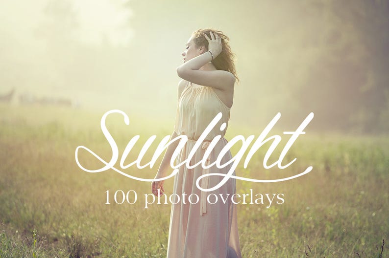 100 Sunlight Photo Overlays  Sunlight Overlays  Sun Flares image 1