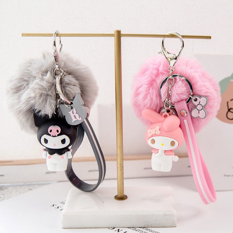 MULTICHOICE 3D Character Keychain Melody Kuromi Badtz Maru Etsy