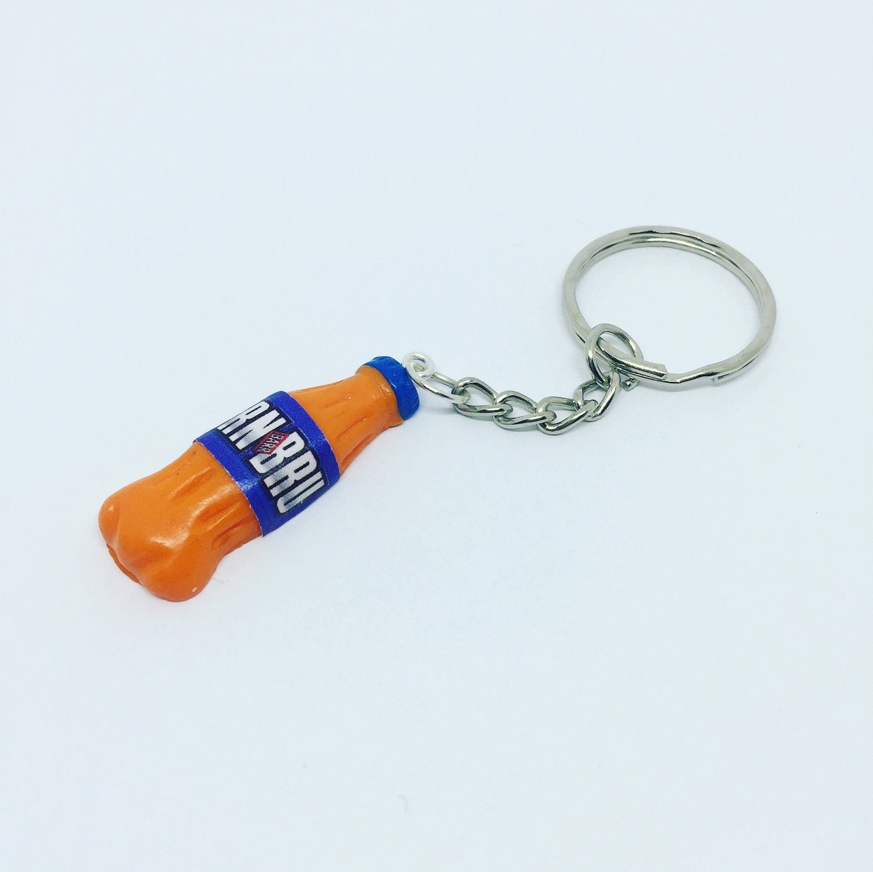 Irn Bru Bottle Earrings Necklace Keychain Fizzy Drink Scottish Etsy