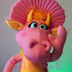 Professionelle Custom Made Handpuppe im Muppet Style