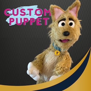 Professional Hand Made Muppet Style Custom Ventriloquist Hand Puppet