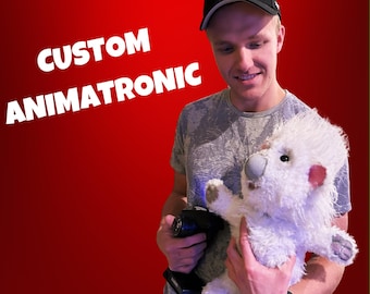 Personagem robô animatrônico profissional feito sob medida