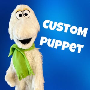 Professional Hand Made Muppet Style Custom Ventriloquist Monster Hand Puppet