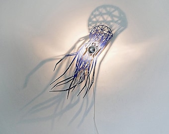 Walllamp, jellyfish